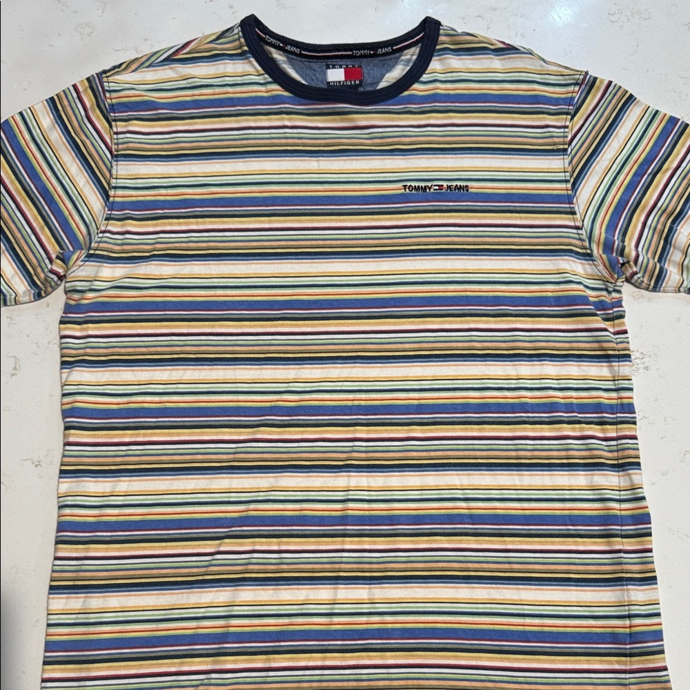 Tommy Jeans Striped T-Shirt 90s
